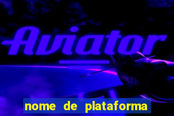 nome de plataforma de jogos